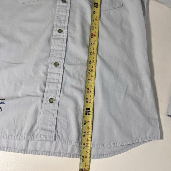 Diesel Western Shirt Mens S Casual Button Up Pearl Snap Plaid - Picture 7 of 8